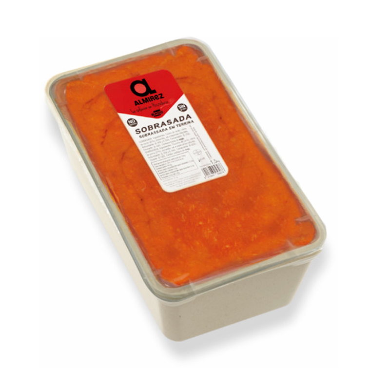 SOBRASSADA UNTABLE TERRINA S/G 2/1,5Kg