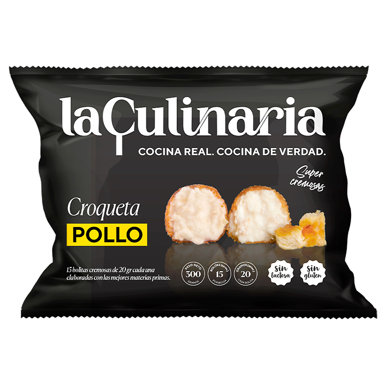 CROQUETA POLLO S/G S/L (30g) 12/300g