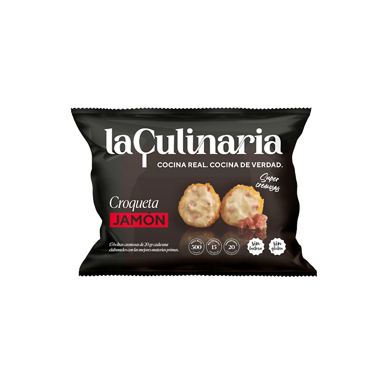 CROQUETA JAMÓN S/G S/L (30g) 12/300g
