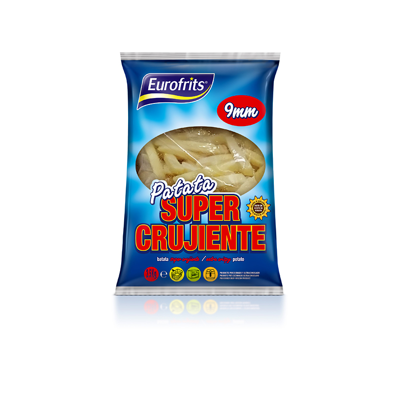 PATATA SUPER CRUJIENTE 3/8 9mm 4/2.5Kg.