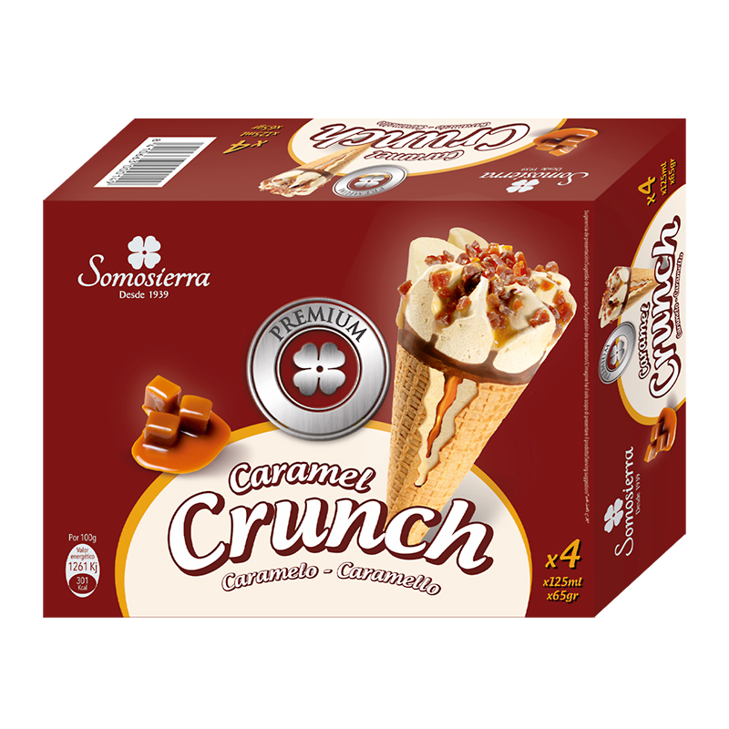 CON CARAMEL CRUNCH 9/(4x120ml)