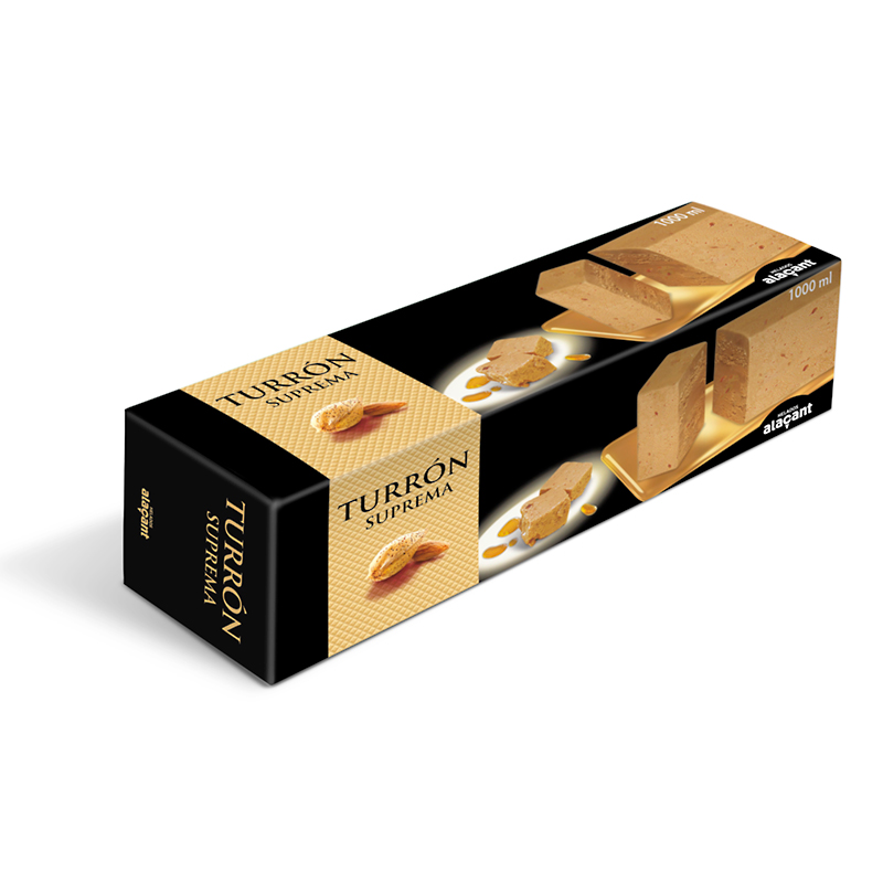 BLOQUE BARRA TURRÓN SUPREMA ARTESANA S/G 8/1L