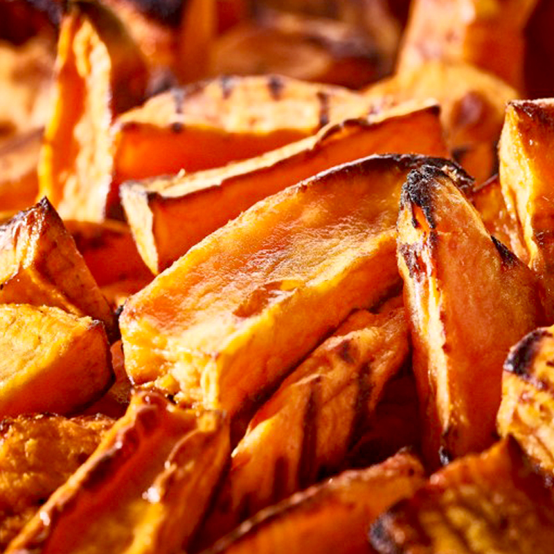 PATATA DULCE (BONIATO) DADOS ASADA IQF 6/1Kg