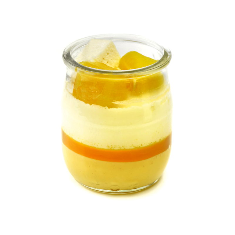VASO PANACOTTA FRUTA DE LA PASSIÓN Y MANGO 6/(9x100gr)