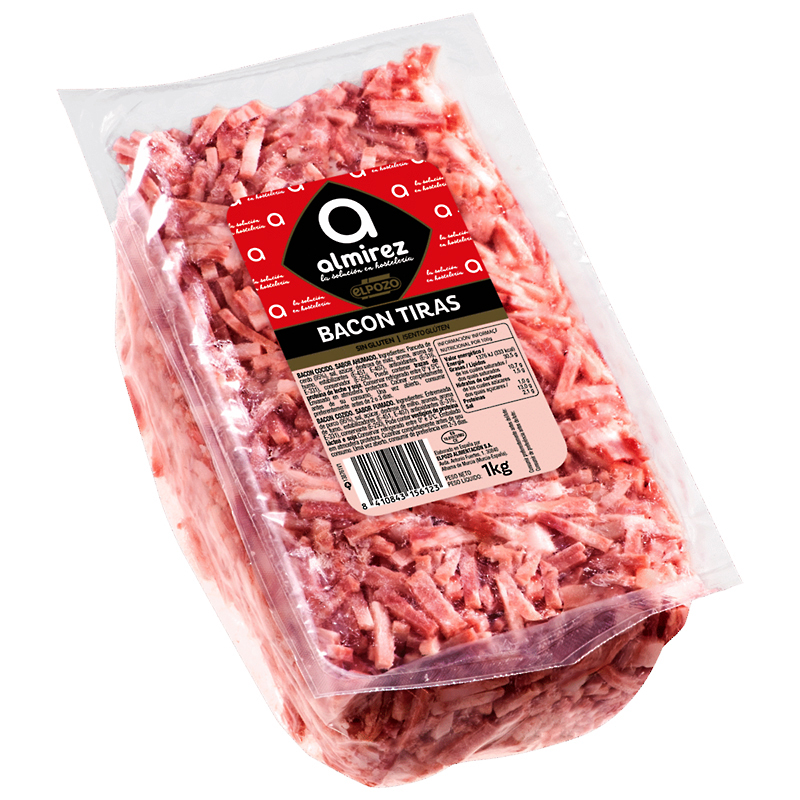 BACON TIRAS (3X5X26) 6/1Kg