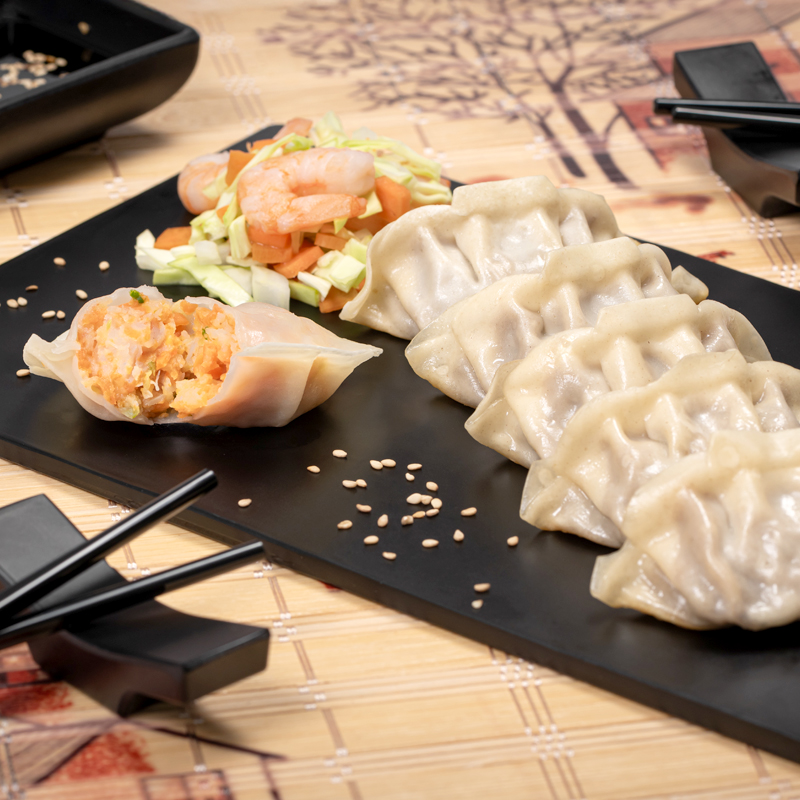 GYOZA LANGOSTINO/VERDURAS (21g) C.2kg