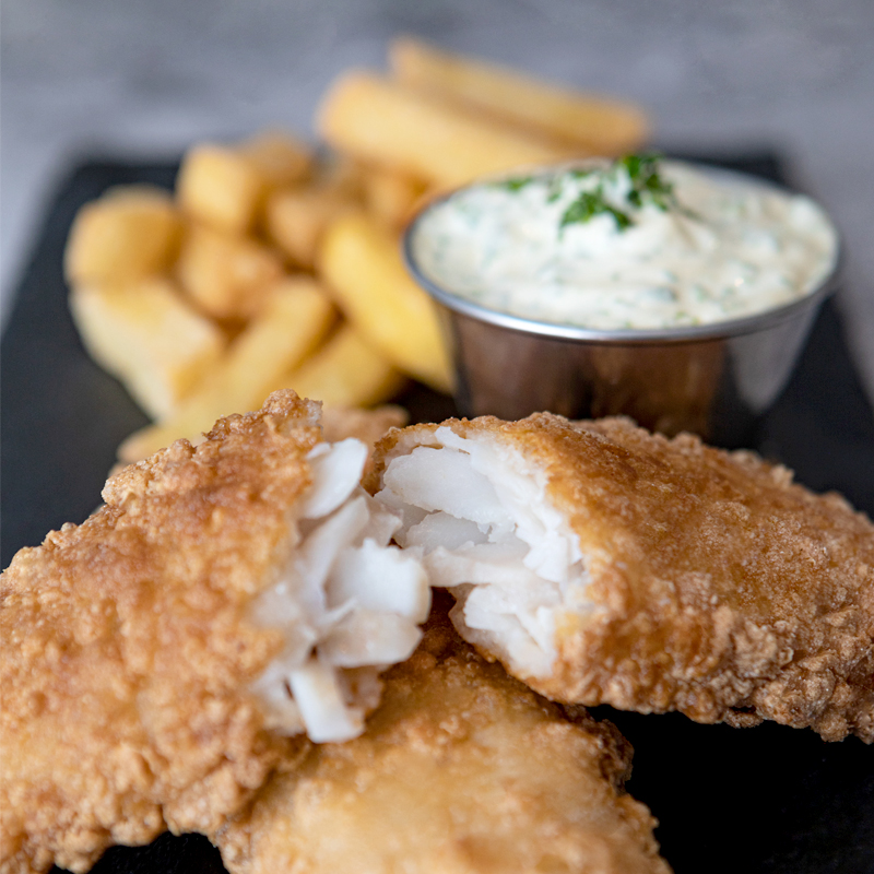 FISH'N CHIPS (ABADEJO ARREBOSSAT) (120gr) MSC 1/7kg