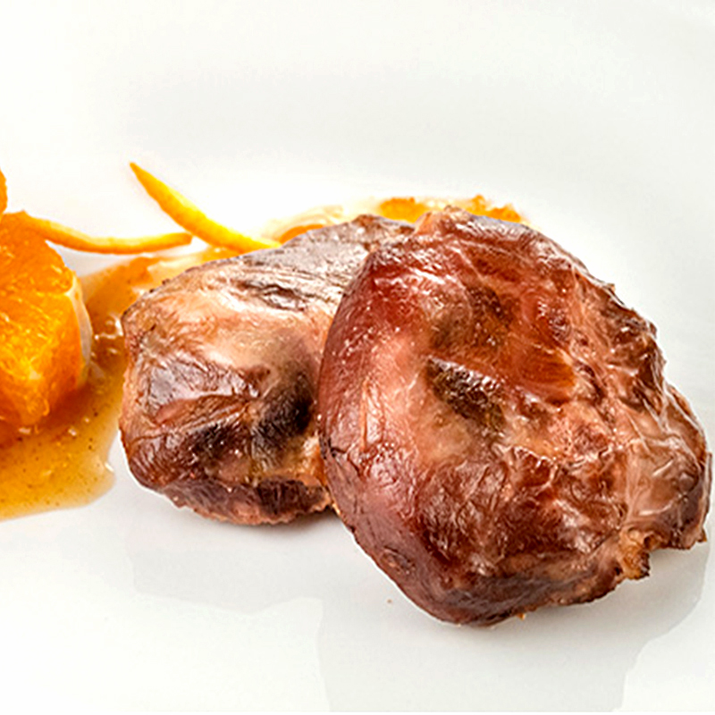 CERDO CARRILLADA S/HUESO COCIDA A BAJA TEMP. 15u/260gr C.4 Kapx