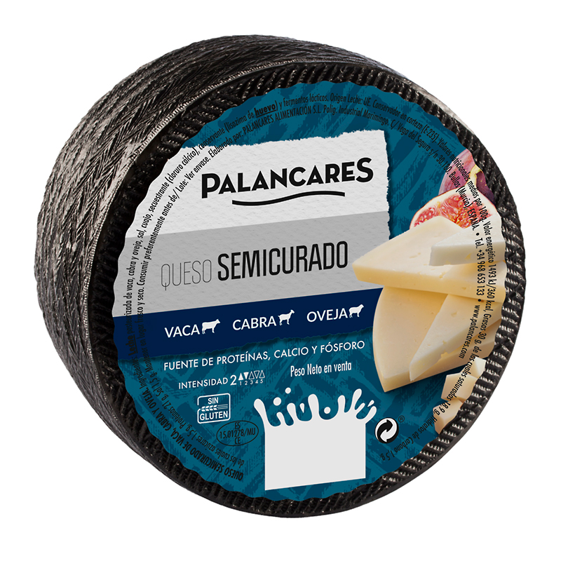 FORMATGE SEMICURAT VACA-OVELLA 2/3Kg aprox. (Preu/Kg)