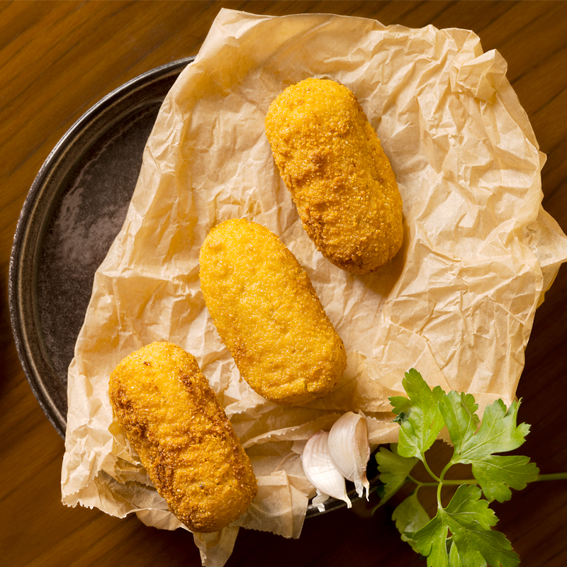CROQUETA BACALLÀ (CROQUETÓ) (80g) 5/1kg