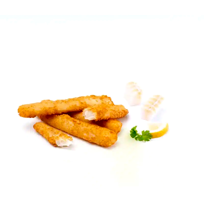 FINGERS PEIX (ABADEJO) (25g) HALAL 6/600gr