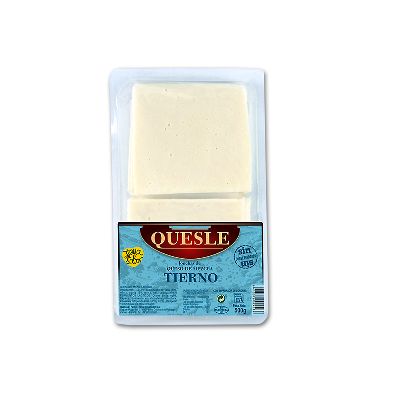 QUESO MEZCLA TIERNO LONCHEADO 6/500g