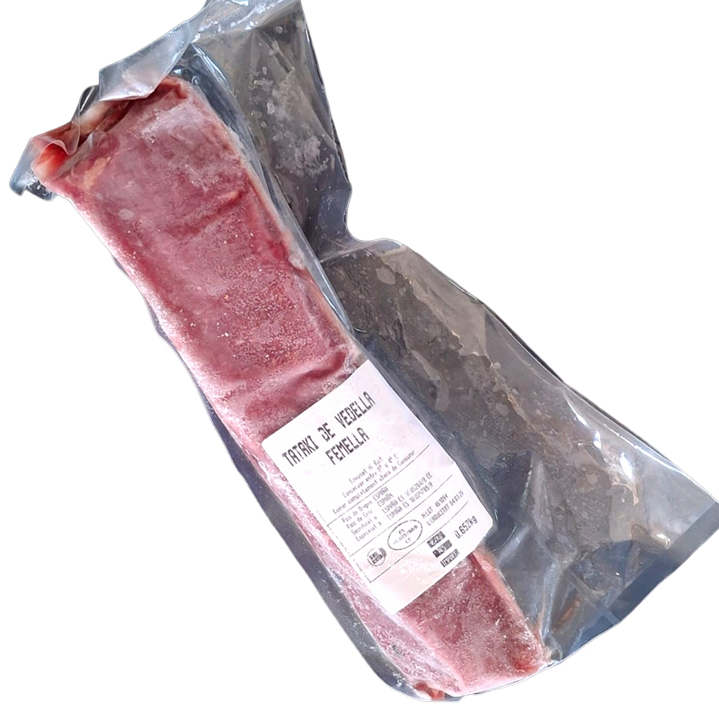 VEDELLA FEMELLA LINGOT TALLATA (TATAKI) 3/700g. aprox. (Preu/Kg)