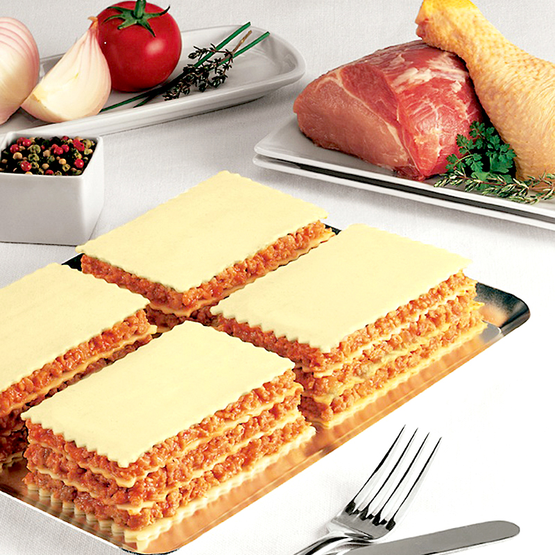 LASAÑA CARNE BOLOÑESA S/B 24u. (90g)