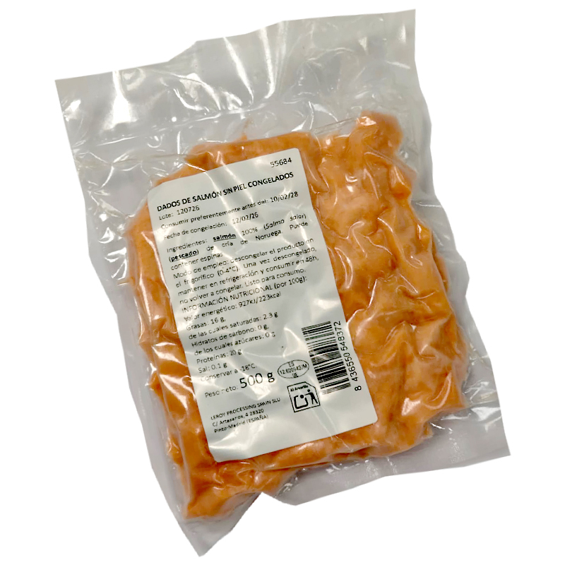SALMÓ DAUS POKE (1.2cm) AL BUIT  11/500gr