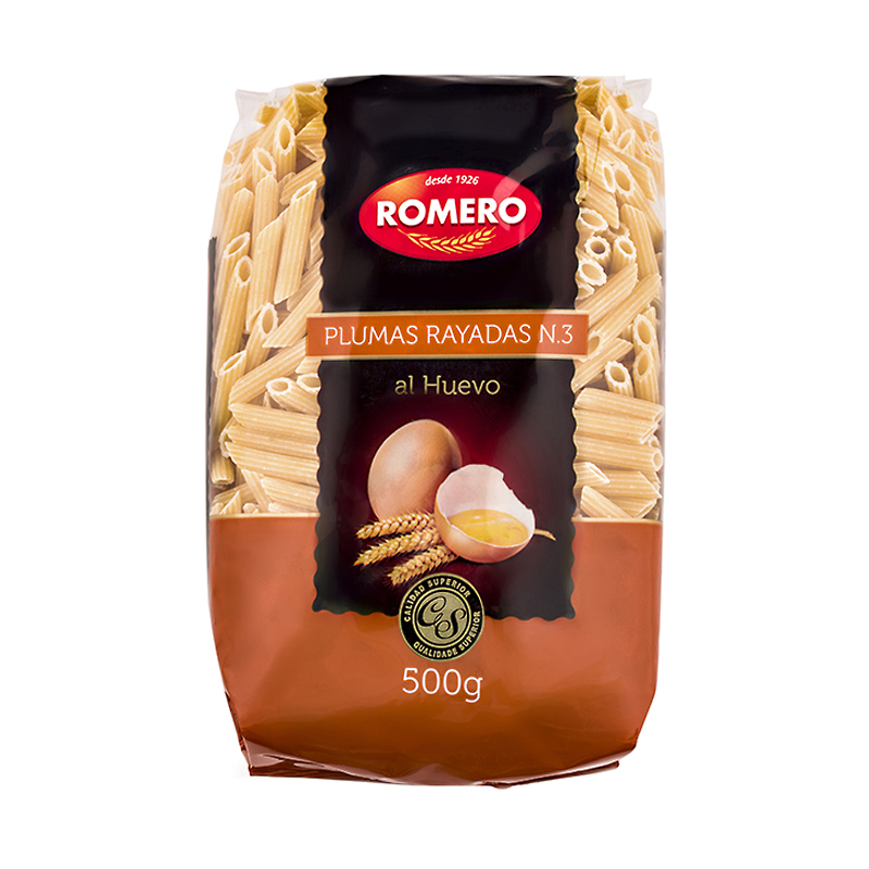 PASTA MACARRONS RATLLATS (PLOMA N.3) A L'OU BOSSA 10/500gr