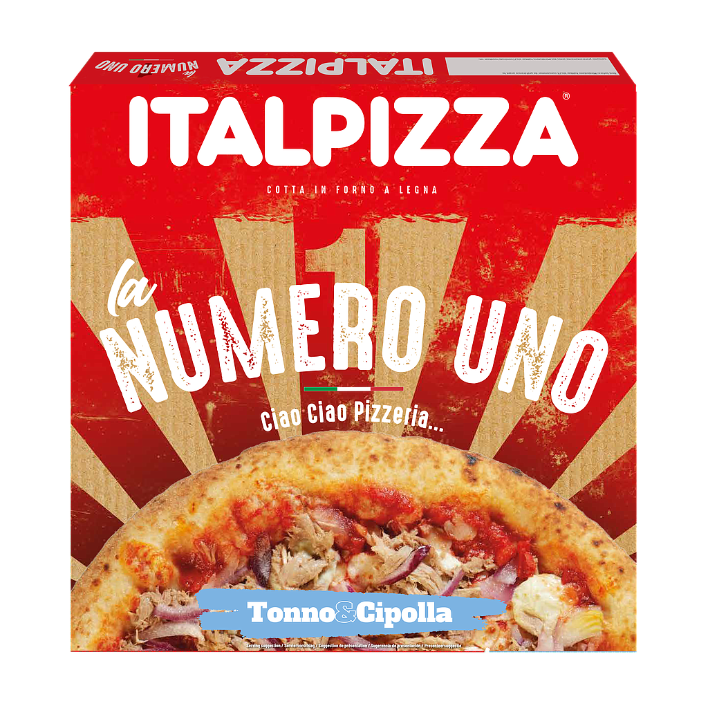 PIZZA TONYINA NÚMERO 1 (28cm) ESTOIG 7/435gr