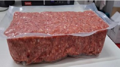 VACÚ CARN PICADA 100% S/G S/L 6/1Kg