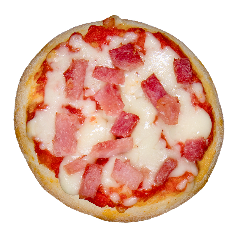 MINIPIZZA PERNIL (7cm) 75/33gr.