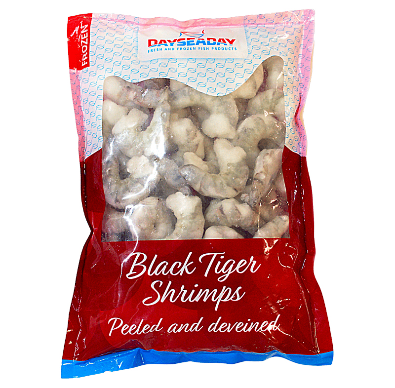 COLA BLACK TIGER (16-20 p/lb) PELADA DEVENADA 20% 10/1Kg