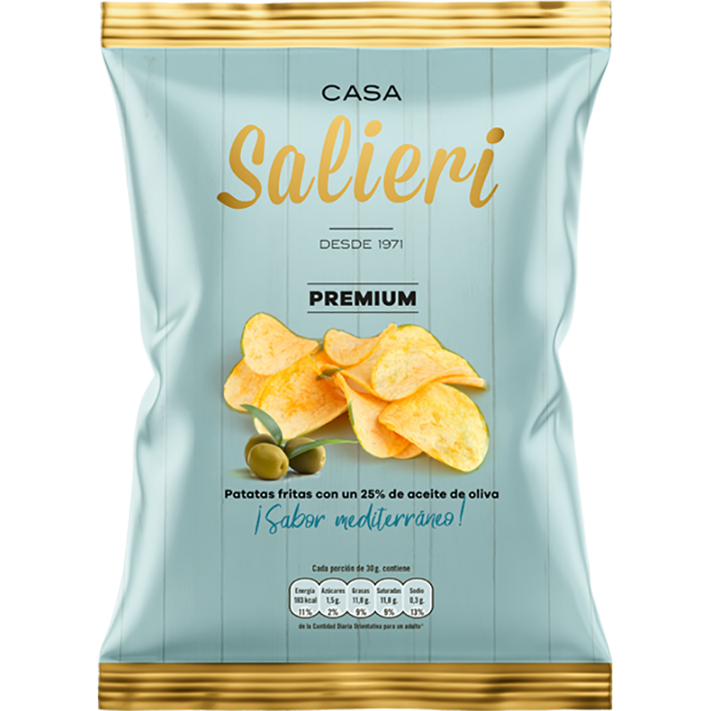 PATATES FREGIDES PREMIUM 30% OLI OLIVA 10/150g