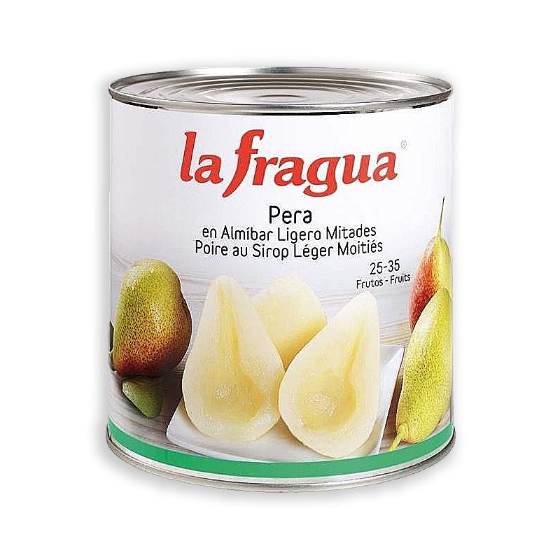 PERA EN ALMIBAR MITADES 6/3 Kg.