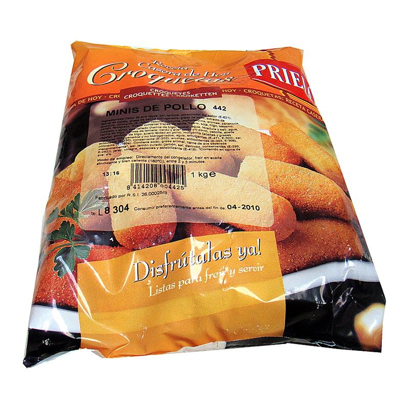 CROQUETA POLLO MINI (10g) 4/1Kg