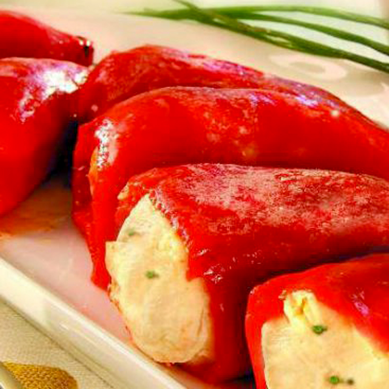 PIMIENTO PIQUILLO BACALAO (65gr) IQF 6KG 