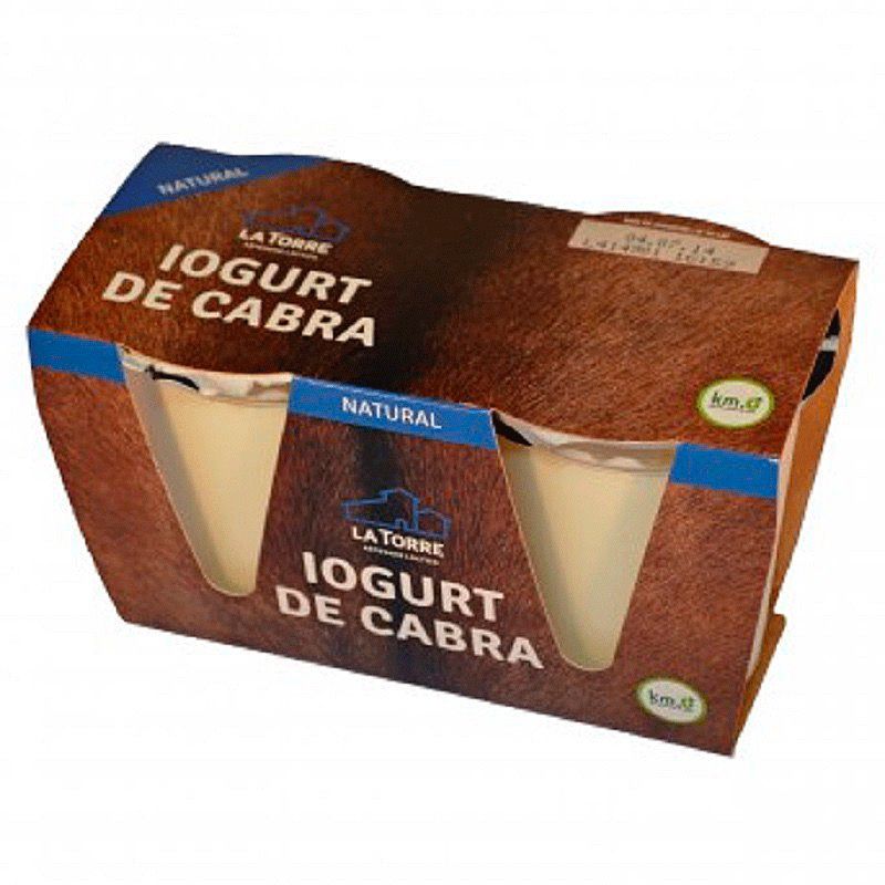 IOGURT NATURAL DE CABRA 12/Pack (2x125g)