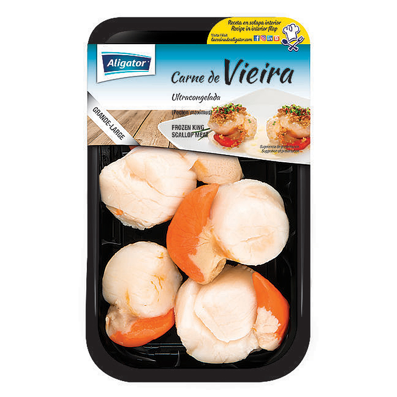 VIEIRA CARN A/CORALL  10/300g.