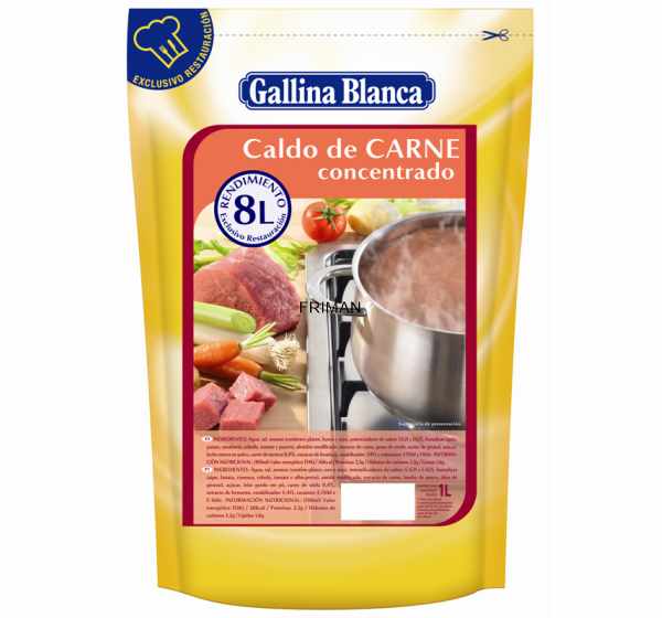 CALDO CARNE CONCENTRADO 6/1L(1L=8L)