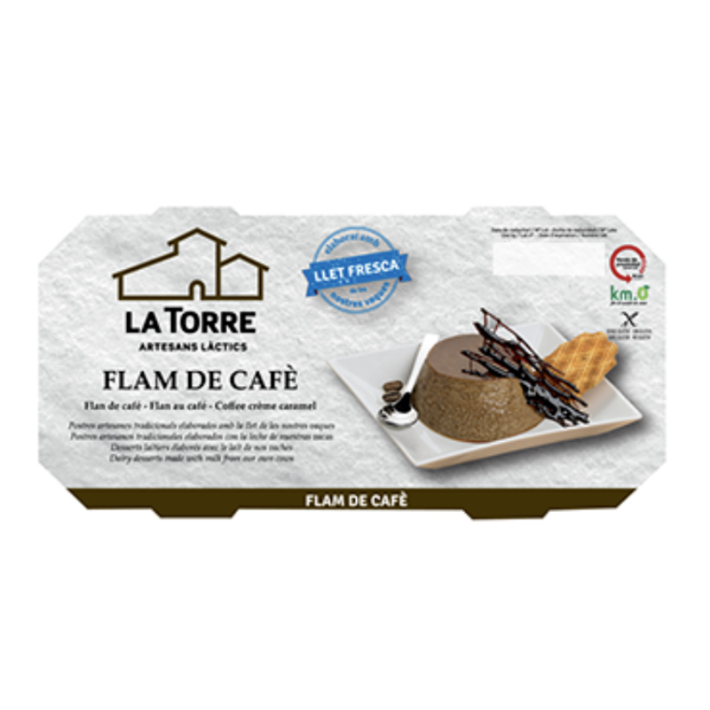 FLAM DE CAFE 6/Pack (2x100gr)