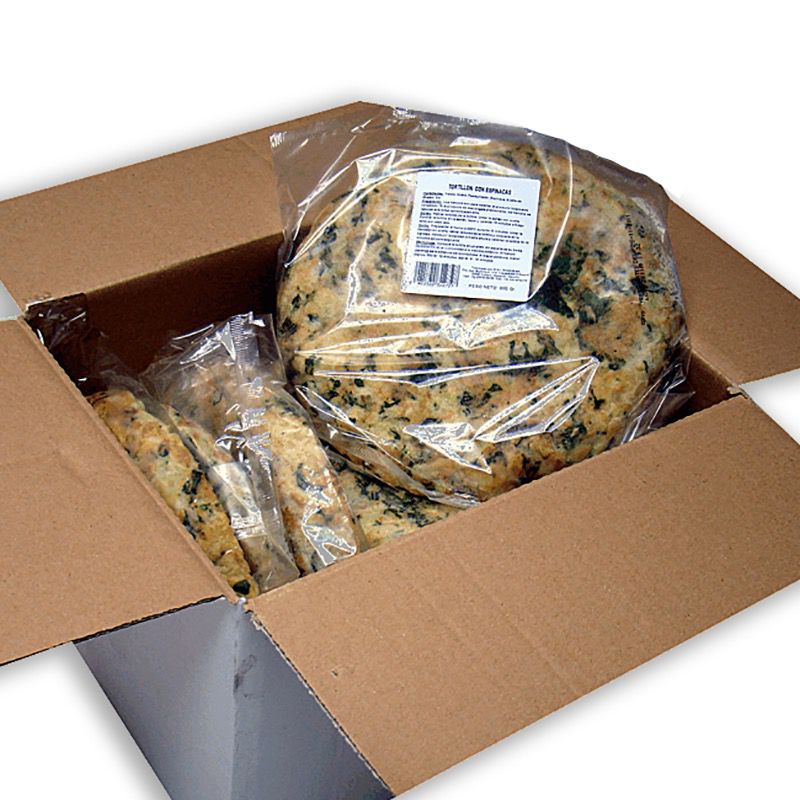 TORTILLA PAT/ESPINACAS 10/800g