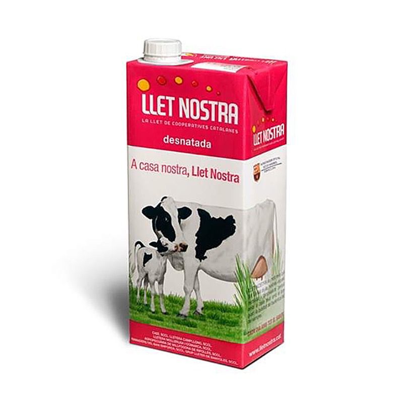 LECHE LLET NOSTRA DESNATADA 6/1lt