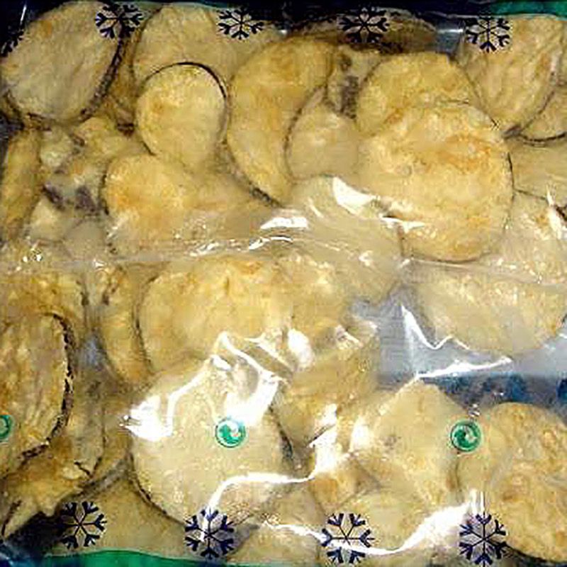 BERENJENAS RODAJAS REBOZADAS 4/1Kg