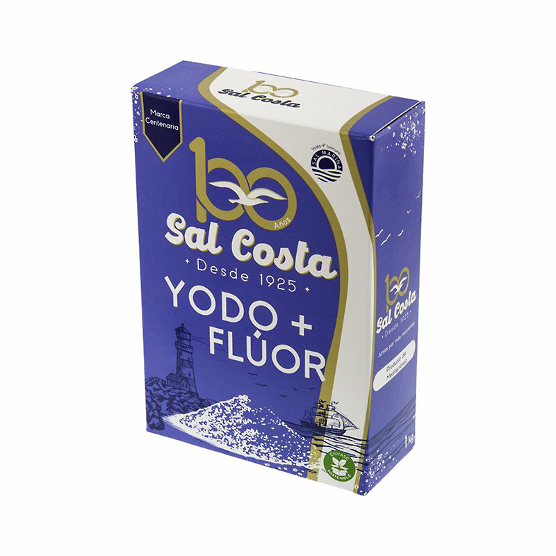 SAL COSTA IODE+FLUOR 12/1Kg.