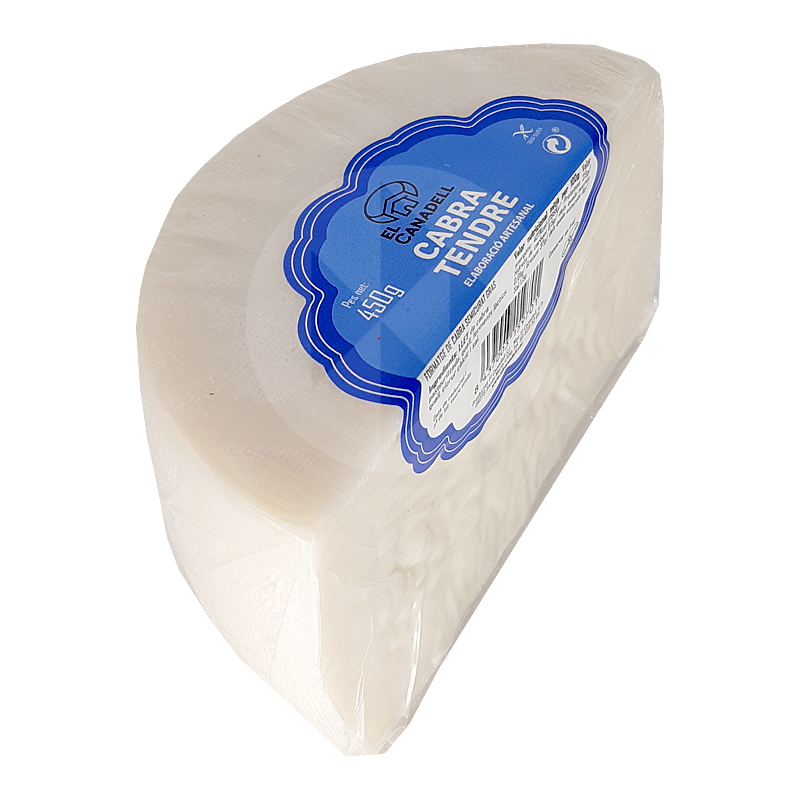 QUESO CABRA TIERNO 1/2 PIEZA 6/450gr.
