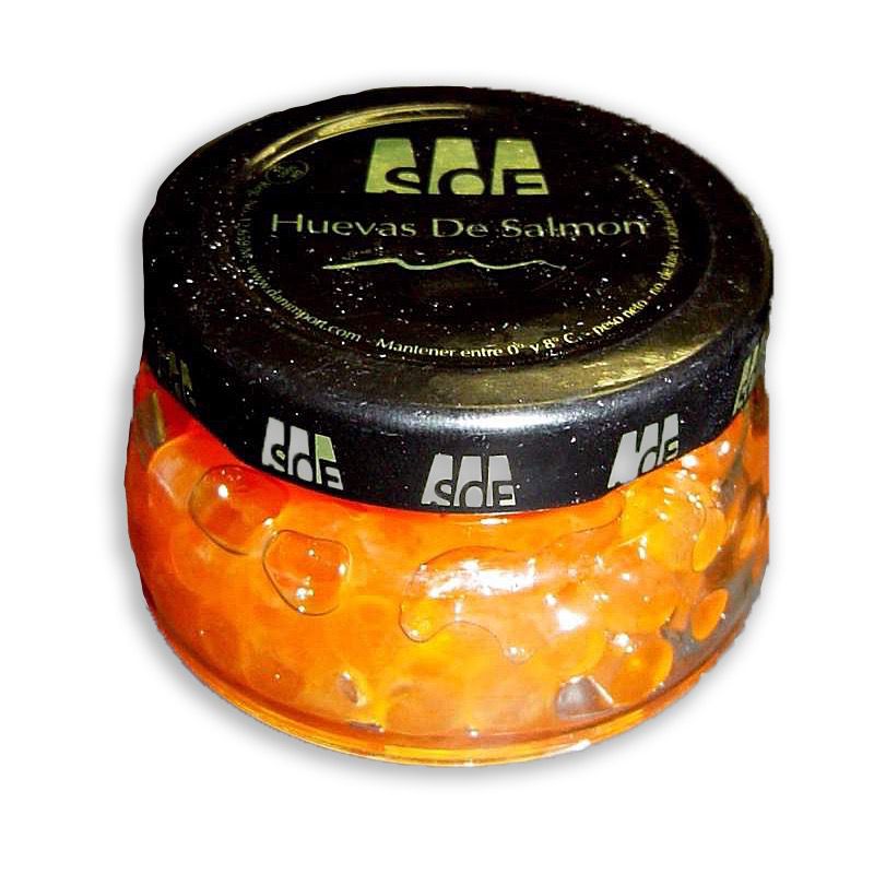HUEVAS DE SALMON SALVAJE 100g.