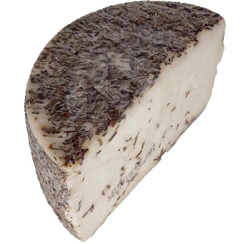 QUESO CABRA CON ROMERO 1/2 PIEZA 6/450gr.