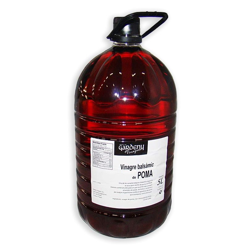 VINAGRE BALSÁMICO DE MANZANA GARRAFA 5lt