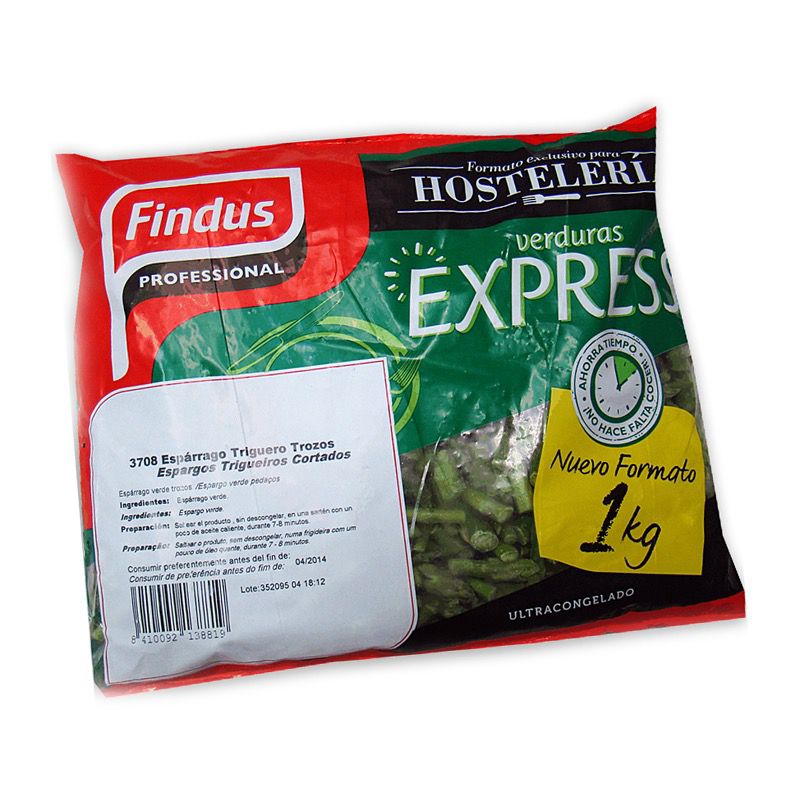 ESPÁRRAGO VERDE TROCEADO 6/1kg